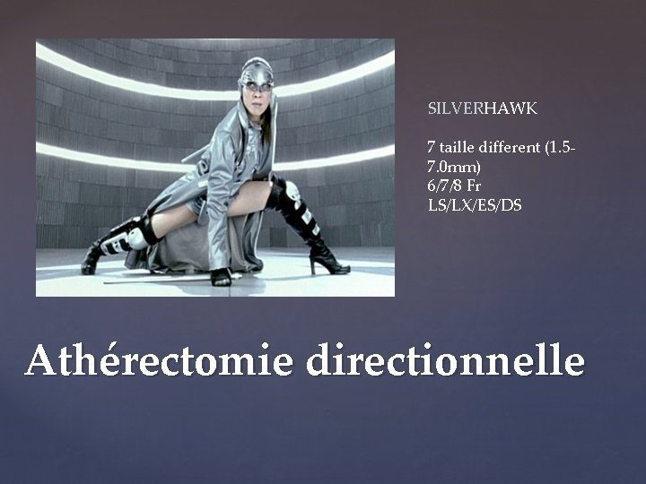 SILVERHAWK 7 taille different (1. 57. 0 mm) 6/7/8 Fr LS/LX/ES/DS Athérectomie directionnelle 