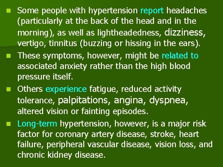 Diseases Of The Blood Vessels Hypertension Dr Eman