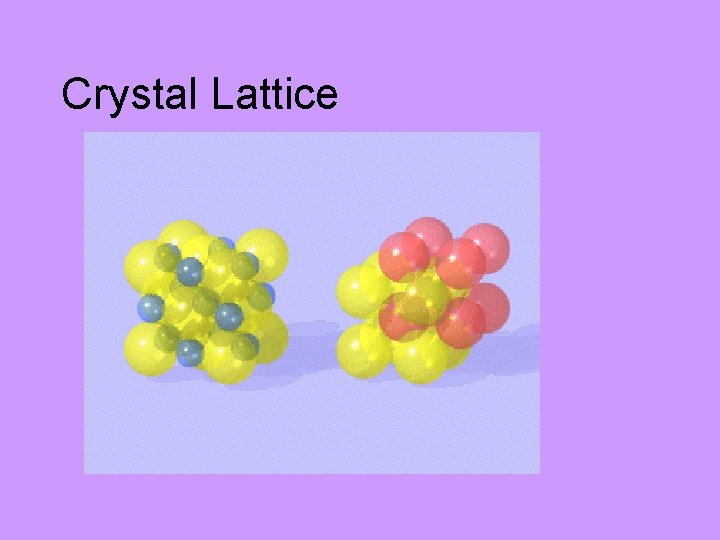 Crystal Lattice 