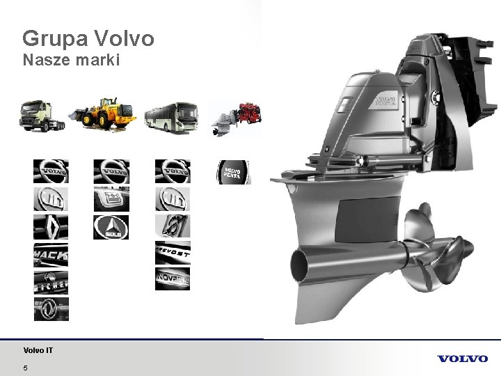 Grupa Volvo Nasze marki Volvo IT 5 
