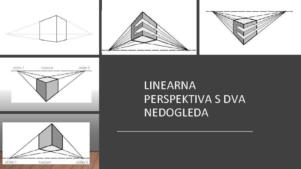 LINEARNA PERSPEKTIVA S DVA NEDOGLEDA 