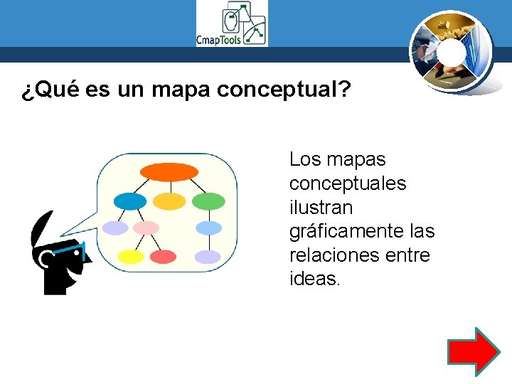 ¿Qué es un mapa conceptual? Los mapas conceptuales ilustran gráficamente las relaciones entre ideas.