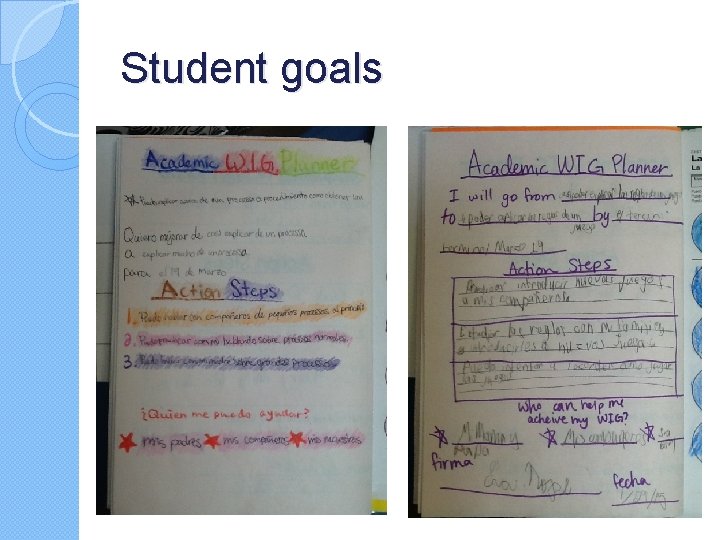 Student goals 