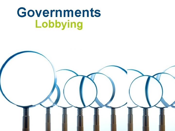 Governments Lobbying 