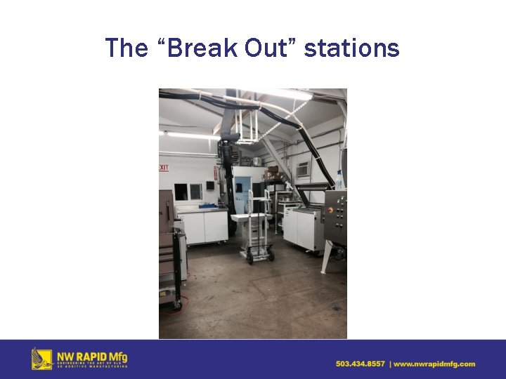 The “Break Out” stations 