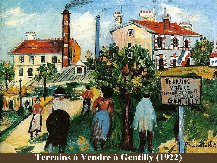 Terrains à Vendre à Gentilly (1922) 