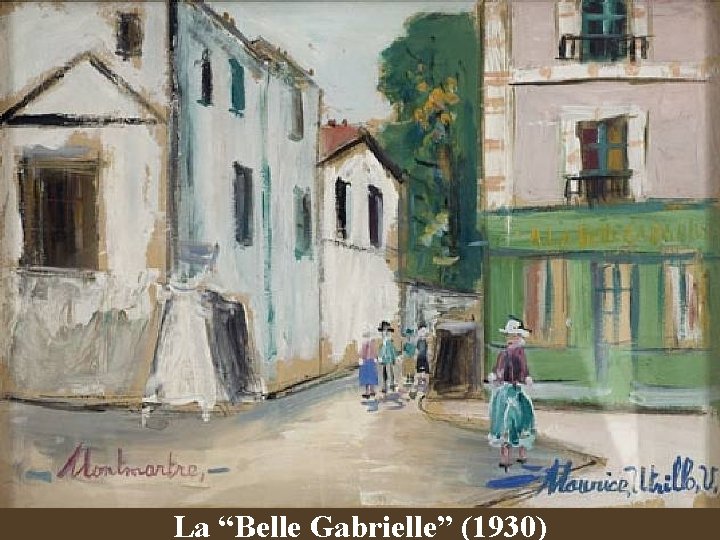 La “Belle Gabrielle” (1930) 