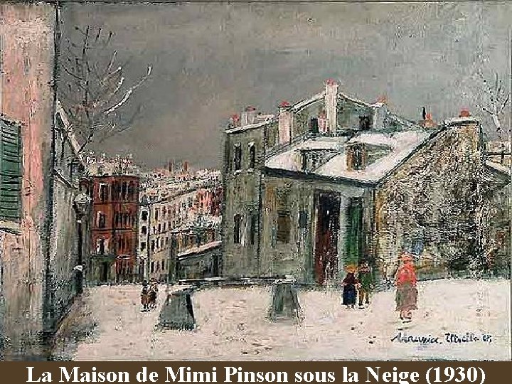 La Maison de Mimi Pinson sous la Neige (1930) 