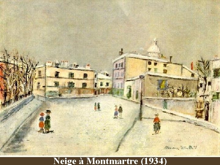 Neige à Montmartre (1934) 