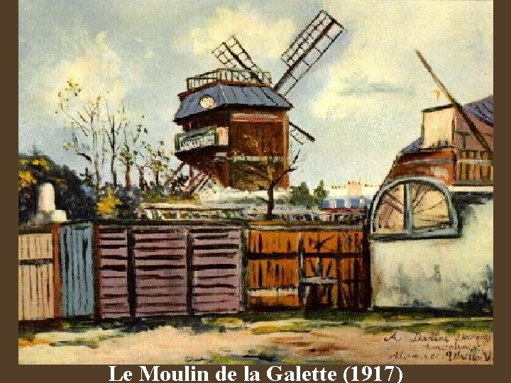 Le Moulin de la Galette (1917) 