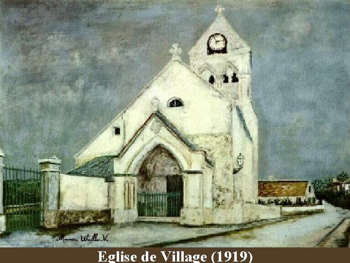 Eglise de Village (1919) 