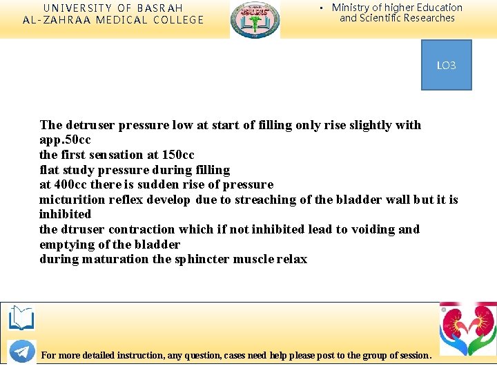 UNIVERSITY OF BASRAH AL-ZAHRAA MEDICAL COLLEGE • Ministry of higher Education and Scientific Researches