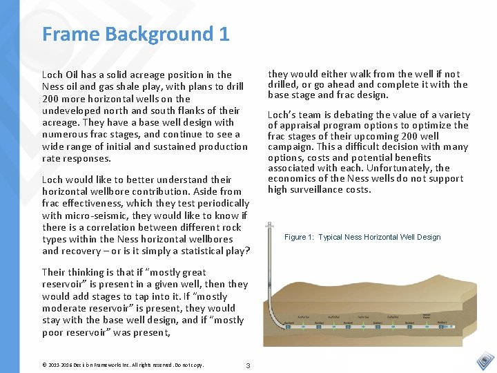 Frame Background 1 Loch Oil has a solid acreage position in the Ness oil