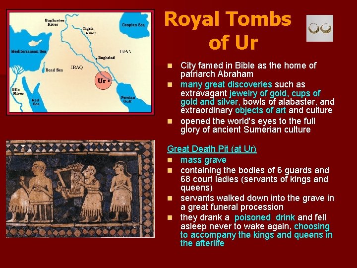 Royal Tombs of Ur City famed in Bible as the home of patriarch Abraham