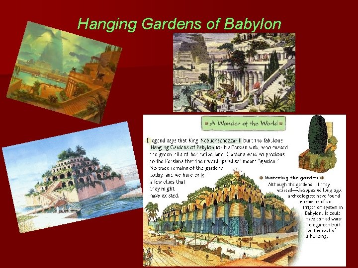 Hanging Gardens of Babylon 