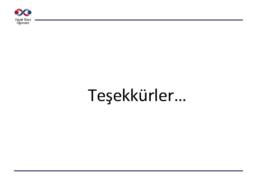 Teşekkürler… 