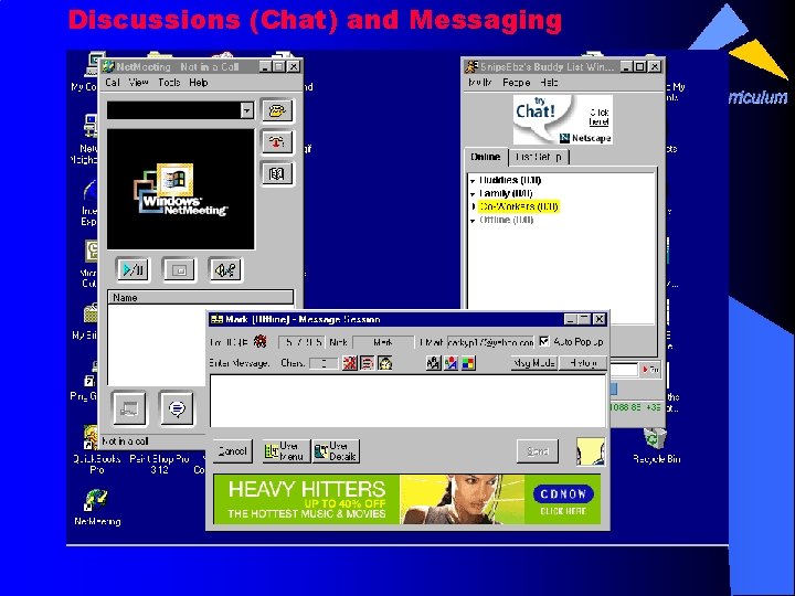 Discussions (Chat) and Messaging 