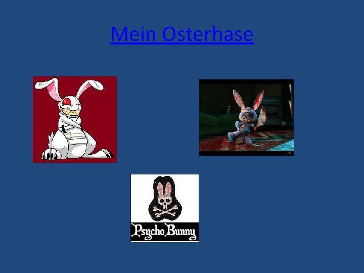 Mein Osterhase 