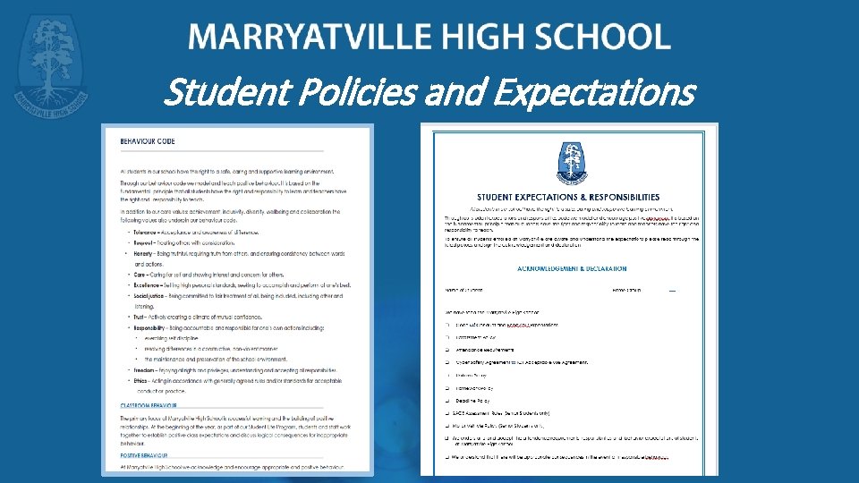 Student Policies and Expectations 