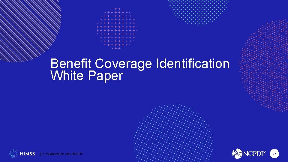 An Evolution in Standards Supporting Specialty Medication Workflow Benefit Coverage Identification White Paper |