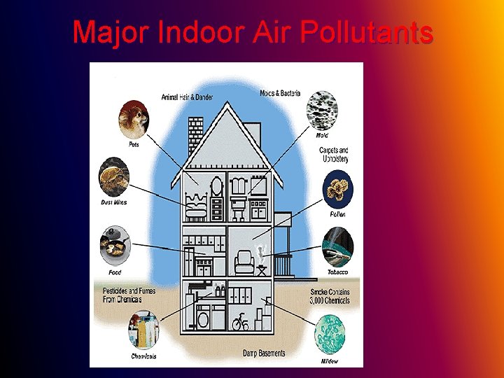 Major Indoor Air Pollutants 