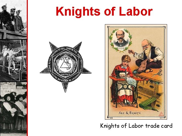 Knights of Labor trade card 