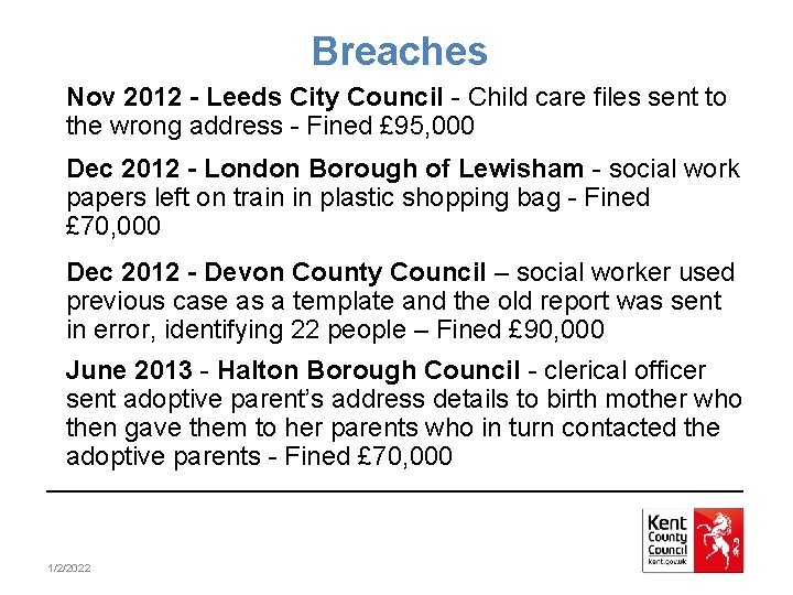 Breaches Nov 2012 - Leeds City Council - Child care files sent to the