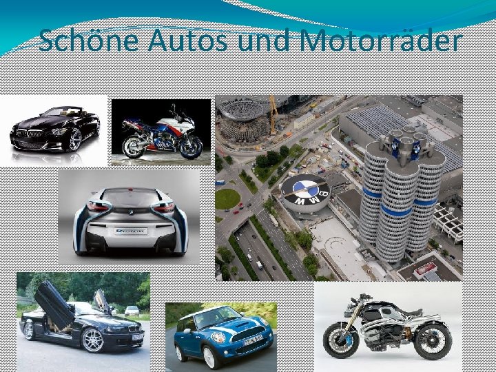 Schöne Autos und Motorräder 