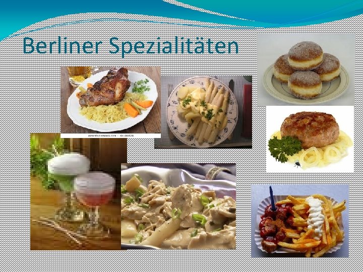 Berliner Spezialitäten 