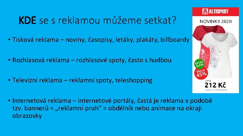 CO je to reklama Propagace placen nebo neplacen
