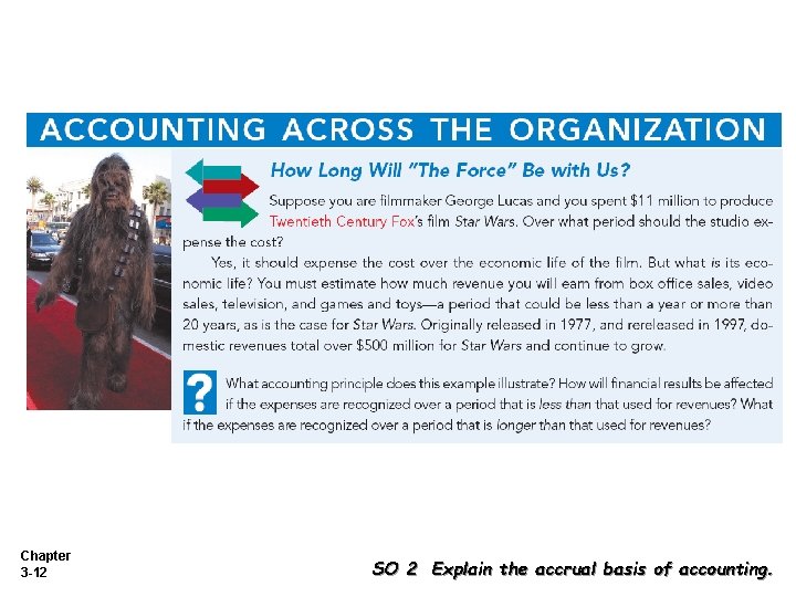 Chapter 3 -12 SO 2 Explain the accrual basis of accounting. Chapter 3 -12 SO 2 Explain the accrual basis of accounting.