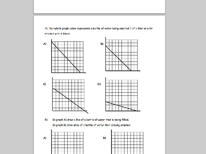 Using Slopes and Intercepts 