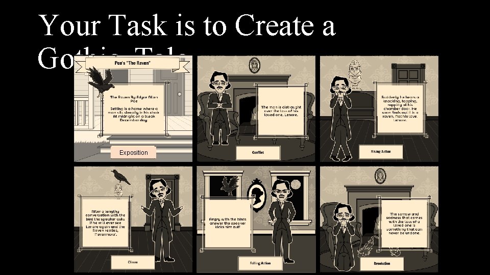 Your Task is to Create a Gothic Tale Exposition 