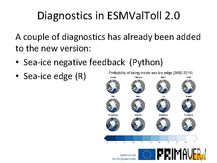 Diagnostics in ESMVal. Toll 2. 0 A couple of diagnostics has already been added