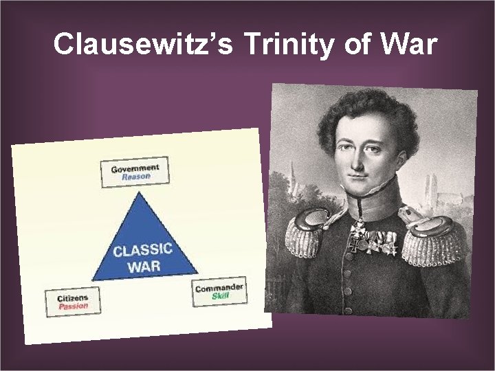 Clausewitz’s Trinity of War 