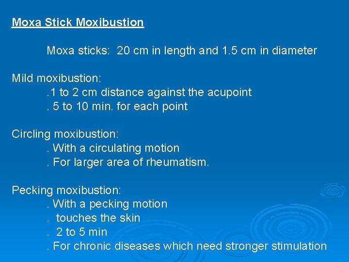 Moxa Stick Moxibustion Moxa sticks: 20 cm in length and 1. 5 cm in