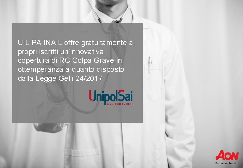 UIL PA INAIL offre gratuitamente ai propri iscritti un’innovativa copertura di RC Colpa Grave