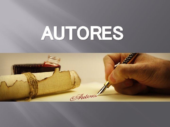 AUTORES 