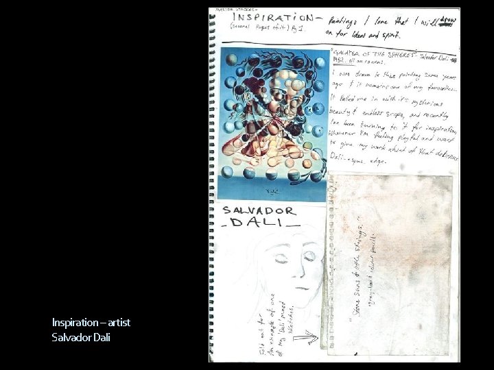 Inspiration – artist Salvador Dali 