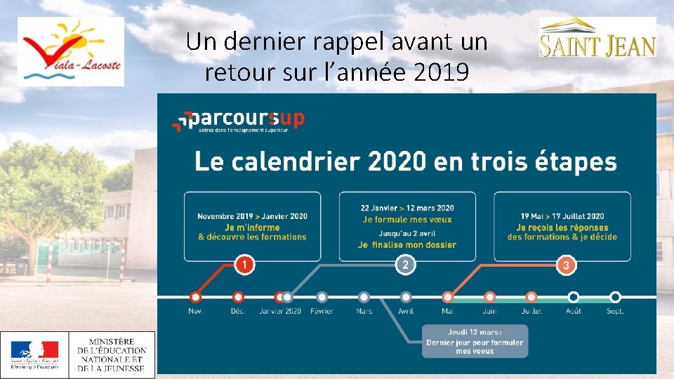 Un dernier rappel avant un retour sur l’année 2019 