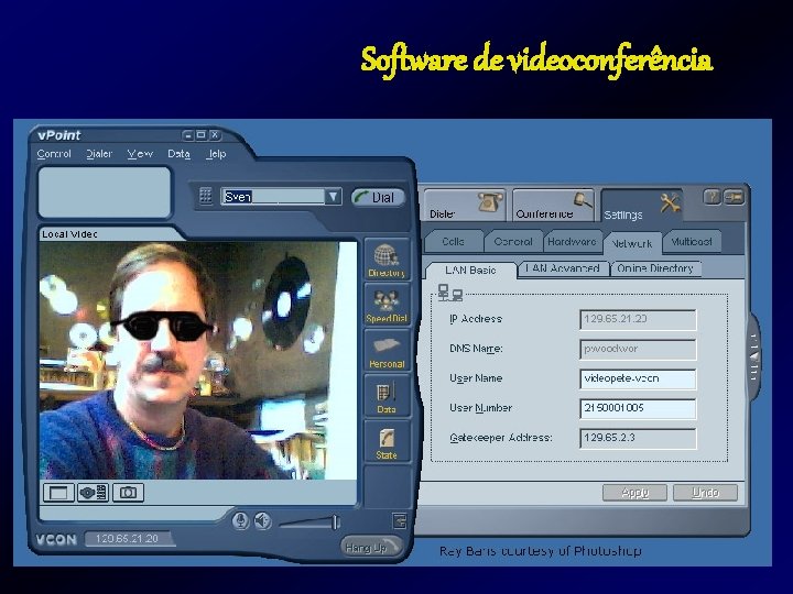 Software de videoconferência Software de videoconferência