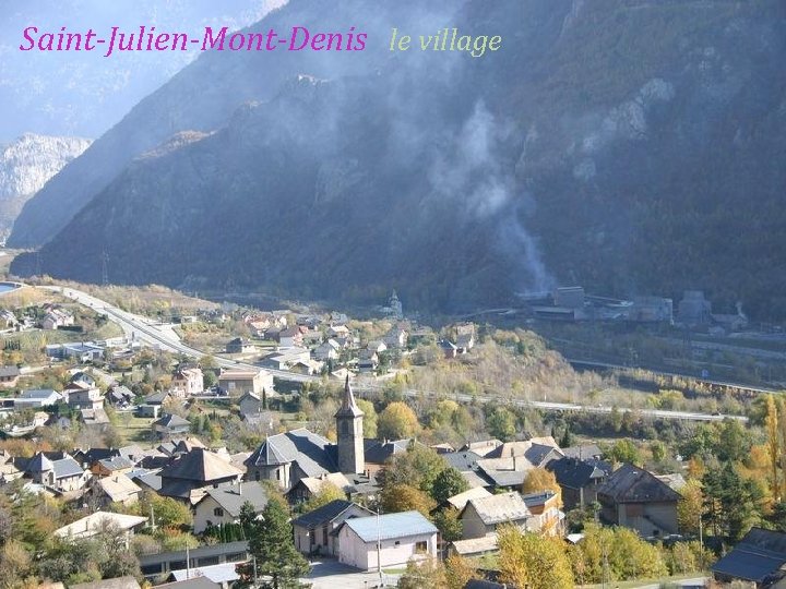 Saint-Julien-Mont-Denis le village 