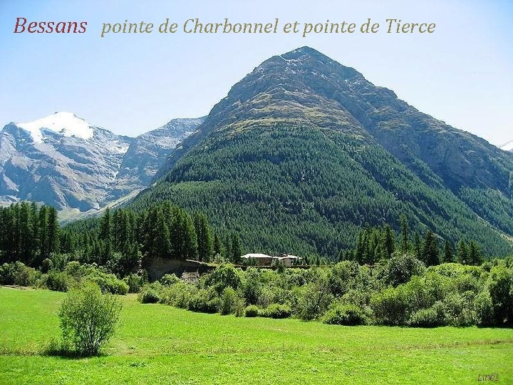 Bessans pointe de Charbonnel et pointe de Tierce 