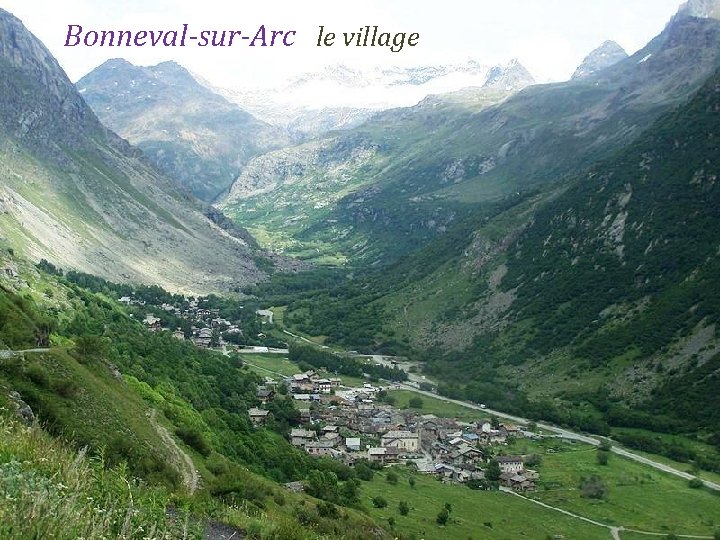 Bonneval-sur-Arc le village 