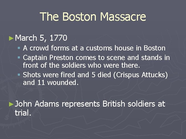 The Boston Massacre ► March 5, 1770 § A crowd forms at a customs