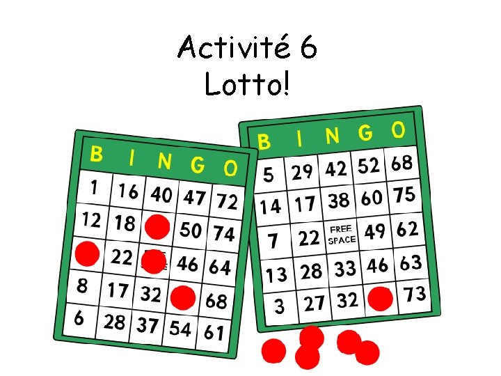 Activité 6 Lotto! 