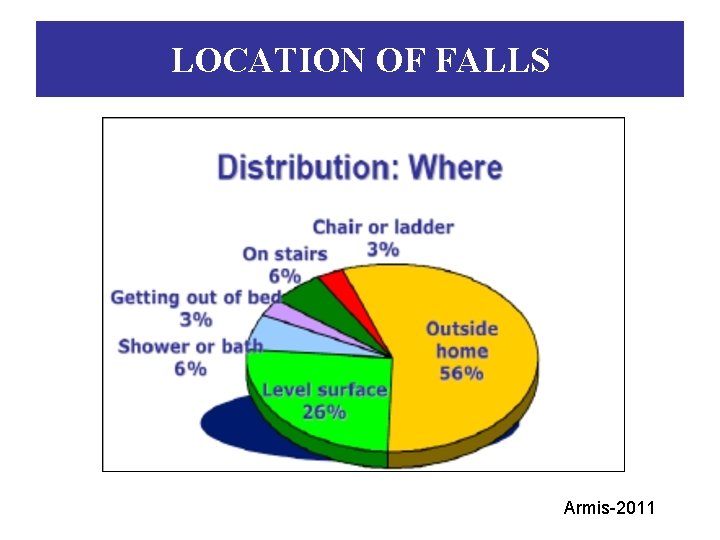 LOCATION OF FALLS Armis-2011 