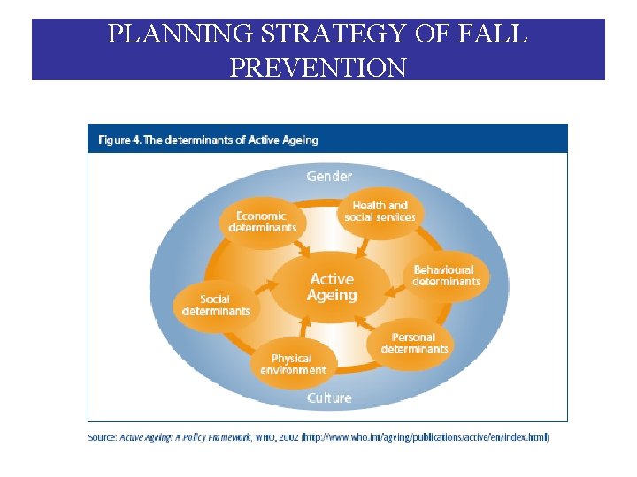 PLANNING STRATEGY OF FALL PREVENTION 