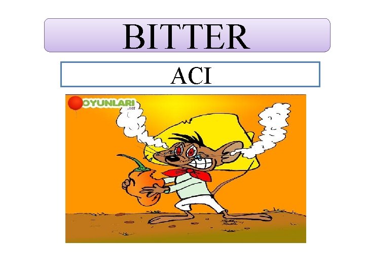 BITTER ACI 