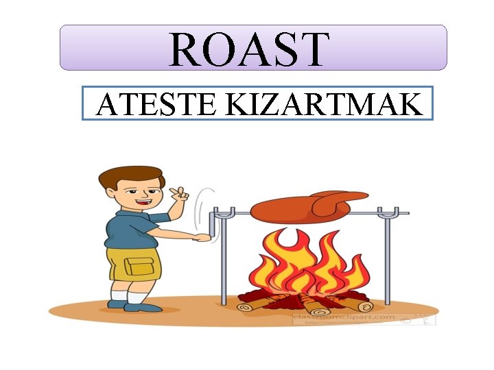 ROAST ATESTE KIZARTMAK 